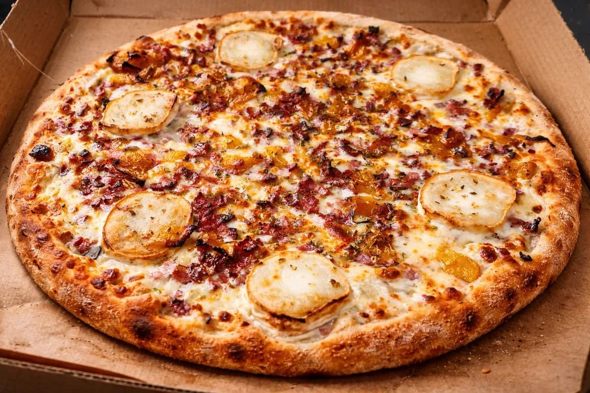 Pizza Pidepizza con doble de ingredientes