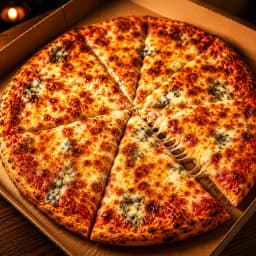 Pizza 4 Quesos artesanal en Puente Genil — Pidepizza